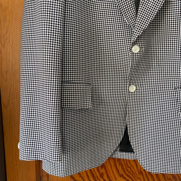 Vintage Herringbone Blazer L/XL - Picture 2 of 6